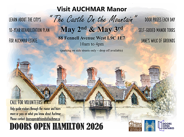 Doors Open 2026 - Auchmar Manor House