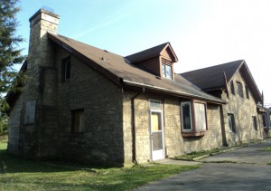 The Grounds Stone Wall Outbuildings - Mar 22 2012     