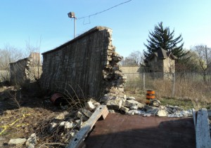 The Grounds Stone Wall Outbuildings - Mar 22 2012     